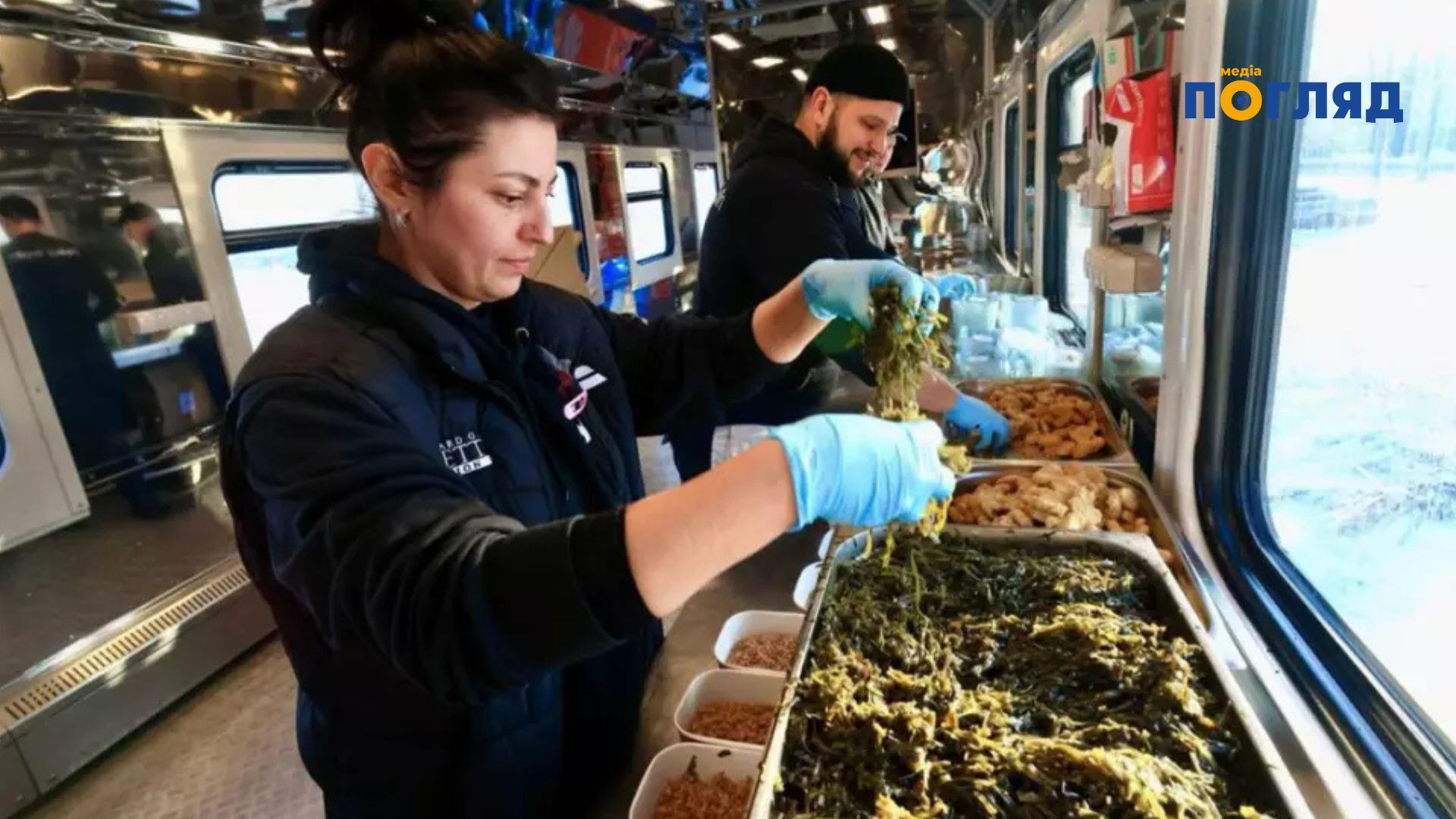 Жителі Бучанської громади можуть отримати безкоштовні гарячі обіди від автономного потягу-кухні (ФОТО) - зображення